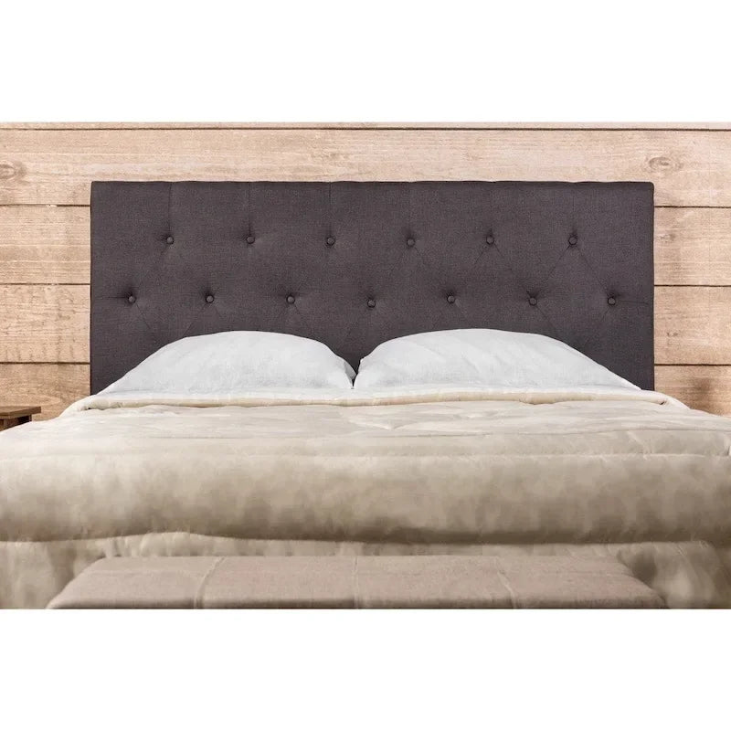 Modern Ivory Linen Adjustable Headboard