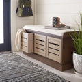 3-Drawer Cushion Bench 42Wx15Dx20H