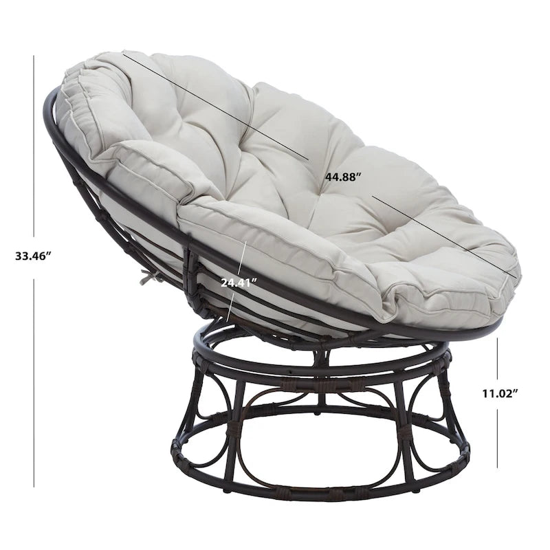 Venkovní křeslo Papasan 45Š x 45H x 33V