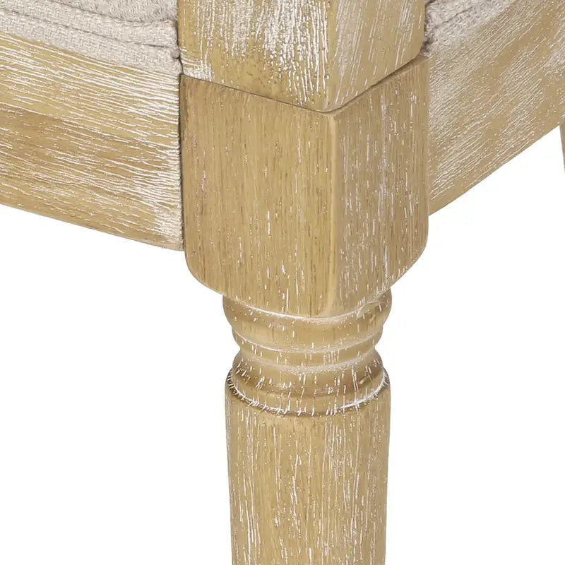 Wood and Cane Accent Chair
