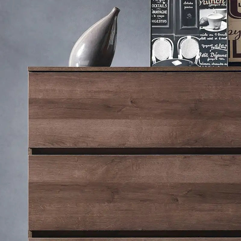 Four-Drawer Contemporary Wood Chest