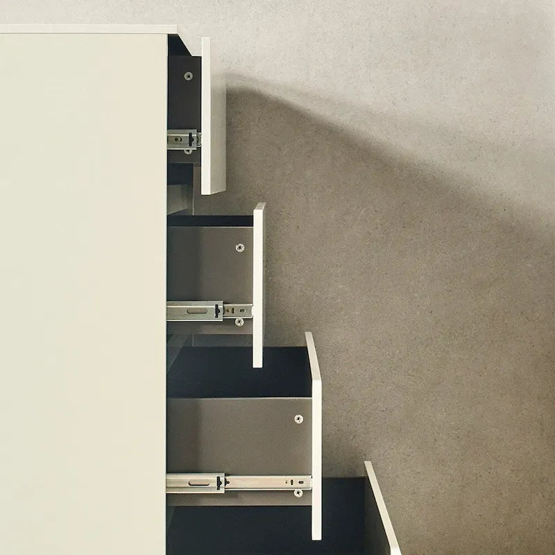 Four-Drawer Contemporary Wood Chest