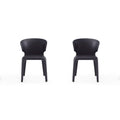 Cream Faux Leather Dining Chair (Set of 2)