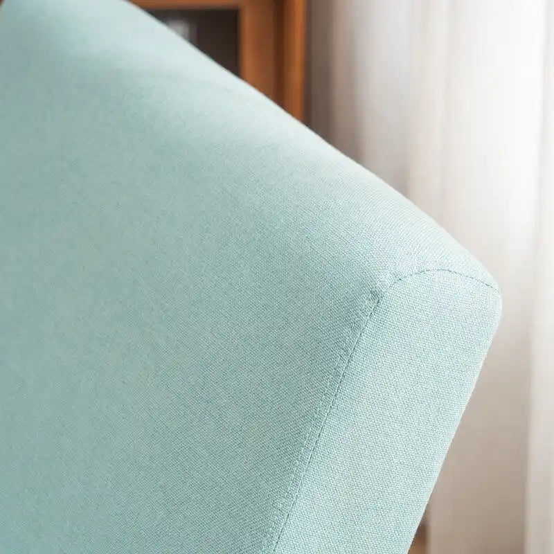 Mid Century Modern Wood Frame Accent Chair